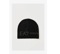 Cappello Unisex EA7 Emporio Armani Logo Stretch Moda Inverno 7X000913 MC028 Nero