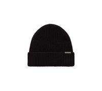 Napapijri - Foli - Berretto in maglia a coste nero One Size