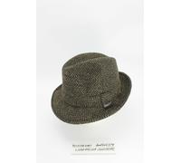 Cappello Unisex-Lana\Nylon-Spigato- Col.Marrone - Cod.410189 - Borsalino