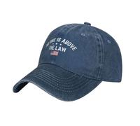 Cappello Unisex No One Is Above The Law Confortevole Berretto Uomo Retro Cappellino Sport per Uomo Donna Corsa