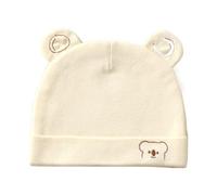 Cappello unisex per neonati, in cotone a doppio strato, per calore e comfort, rimane caldo ed elegante con il nostro cappello per neonato elastico e regolabile adatto per neonati neonati, Giallo