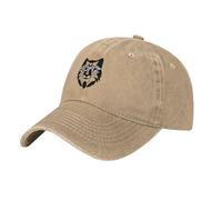 Cappello Uomo Baseball,Blackout Chechen Borz Berretto da Baseball Cecenia Streetwear Unisex Adolescenti Hip Hop Cappelli da papà Crema Solare Palestra all'aperto Snapback cap Regalo,Regali Fidanzato