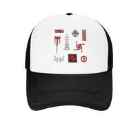 Cappello Uomo Baseball,Collezioni Logo Manson 2025 Rock Band Marilyn Sport Mesh Cappellini da Baseball Donna Uomo Adulto Femmina Cappello da Spiaggia Coquette Snapback,Regali Fidanzato
