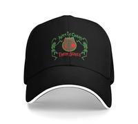 Cappello Uomo Baseball,Ossa Verdi Alice in Catene Grafica Rock Band Accessori Escursionismo Berretti da Baseball Donne Adulto Maschile Cappello da Spiaggia Cappello con Visiera,Regali Fidanzato