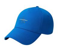 Calvin Klein Cappellino da Uomo Mono Logo 5 Panel Lv04G5032GCap, Blu, Taglia Unica