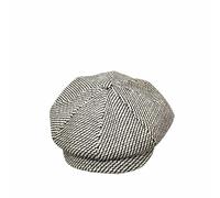 Cappello Uomo Coppola Berretto Copricato Con Visiera 100% Lana Taglia XL