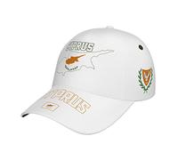 Cappello Uomo Cyprus Flag Baseball cap All'Aperto Cappello Snapback Trucker cap per Ragazze, Viaggi, Ragazzi