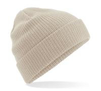 CAPPELLO UOMO DONNA INVERNALE IN COTONE ORGANICO CUFFIA A COSTE NERO GRIGIO BLU