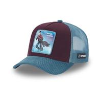 Cappello Uomo Harry Potter, Cappello Trucker Quidditch, Originale e Autentico, blu/rosso, Taglia Unica