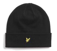 Lyle & Scott - Cotton Merino Beanie Nero - Berretto T.U Nero