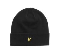 Lyle & Scott - Cotton Merino Beanie Nero - Berretto T.U Nero