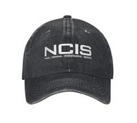 Cappello Uomo NCIS Naval Criminal Investigative Service Berretto da Baseball retrò Distressed Lavato Berretto da Sole Unisex all'aperto Non Strutturato Cappelli Morbidi Regali