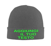 Cappello Uomo Personalizzato Berretto Lavorato a Maglia Ricamato Personalizzato Cappelli Regali Personalizzati per Lui l’Uso Quotidiano e Lo Sport Natale Halloween Regalo per Donna Amici e Famiglia