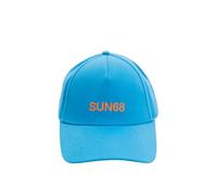 cappello uomo SUN68 logo cappello da baseball TURCHESE TURCHESE X32120x.13