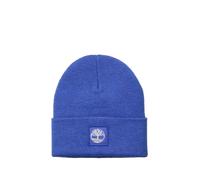 cappello uomo TIMBERLAND tonal patch cappello beanie AMPARO BLUE BLU 437218