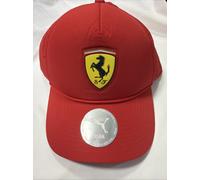 Cappello Visiera Scuderia Ferrari Berretto Originale Ufficiale Rosso Cavallino