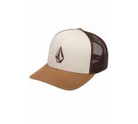 Volcom - Cappello Trucker in cotone-poliestere - Full Stone Cheese Hat Pale Khaki per Uomo in Cotone - Beige