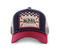 Cappello von dutch square cap rosso marino