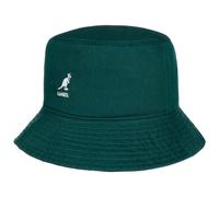 Kangol Cappello Washed Bucket Hat Donna/Uomo - Cappelli da Spiaggia Estivo Pescatore Primavera/Estate Estate - S (54-55 cm) Verde