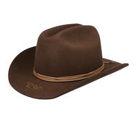 Cappello Western Lenvore Wool by Stetson marrone S (54-55 cm)
