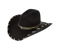 Cappello Western Straight Shooter Nero - Bullhide, Nero , S