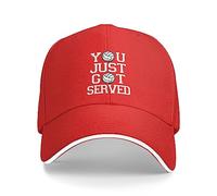 Cappello You Just Got Served Volleyball Cappello Unisex Regolabile Cappellino Baseball Confortevole per Amico Pesca Caccia