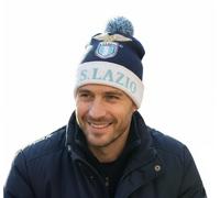 Cappello Zuccotto pon pon adulto compatibile con Lazio