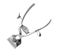CAPPERTO MANUALE CAPILE - Cutter per capelli a mano in acciaio a carbonio | Gusting per compagnia portatile Clipperr | Clipper per capelli non elettronici per animali domestici, cani, gatti