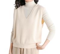 Cappotti rosa per donna donna donna maglia giacca manica manica a V collo plaid maglia maglia maglia giacca crop Tank uomo inverno piumino, beige, XXL