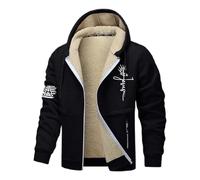 Cappotti Tre Quarti Uomo Felpa di Cotone Uomo Felpe Larghe Uomo Camicia con Felpa Uomo Felpe Semplici Uomo Giacca con Maglione A Collo Alto Pullover Uomo Scollo Av Felpe Cotone Uomo con Zip