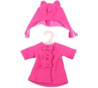 Cappottino rosa con cuffietta per bambola 38 cm BIGJIGS TOYS