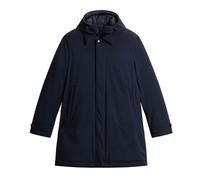CAPPOTTO 2 IN 1 CON CAPPUCCIO E PETTORINA STACCABILE WOOLRICH Blu