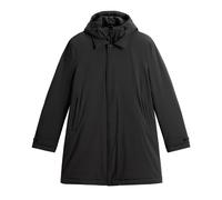 CAPPOTTO 2 IN 1 CON CAPPUCCIO E PETTORINA STACCABILE WOOLRICH Nero