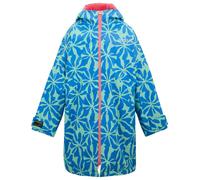 Cappotto antipioggia Regatta Junior Waterproof Changing Robe SBluFlPiLem Dimensione per bambini: 98-110 / Colore: azzurro