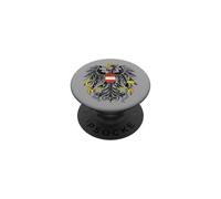 CAPPOTTO AUSTRIA BANDIERA EAGLE VIENNA SALISBURGO PopSockets PopGrip Adesivo