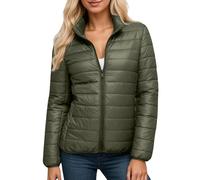 Cappotto Beige Chiaro Donna Primaverile Similpelle Corta Estive Giacchino Slim Cerniera Modelli Soft Americano Verdi Coreana Vita Azteco Etnici Line Strappata Americane Iwie