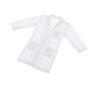 Cappotto bianco per casa delle bambole in scala 1/12 per figure maschili, abbigliamento per bambole in miniatura per collezionisti e decorazioni per la casa delle bambole, come mostrato da uomo