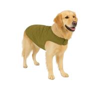 cappotto cane - Flamingo Bonnie Verde - A:55cm B:40-48cm C:68-74cm - poliestere - idrorepellente - interno in peluche morbido - Chiusura a strappo