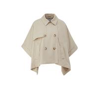 Cappotto col trench corto con chiusura incrociata donna COMMA Blanc M