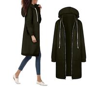 Cappotto con Cappuccio da Donna Manica Lunga Pizzo Costume Retro in con Bottoni Vintage Frac Freddo Capispalla Giacche Elegante Moda Classica Plaid Capispalla Giacca