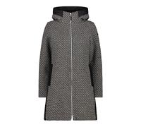 Cappotto con cappuccio wooltech donna CMP Grigio D38