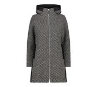 Cappotto con cappuccio wooltech donna CMP Gris D46