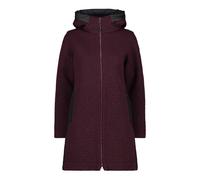 Cappotto con cappuccio wooltech donna CMP Rosso D40