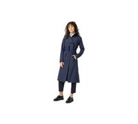 Agu Long Urban Trench Coat Jacket Blu L Donna Deep Marine