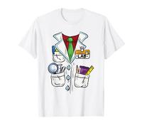 Cappotto da laboratorio scientifico - Costume da scienziato Maglietta