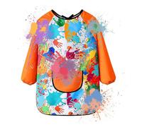 Cappotto da pittura per bambini, Cappotto da pittura per bambini Grembiule | Grembiule grembiule da bambino dal design a maniche lunghe per scriv