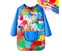 Cappotto da pittura per bambini, grembiuli artistici per bambini Tessuto in | lunga Grembiule da bambino dal design con flessibili per