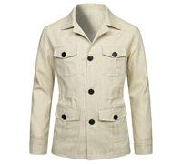 Cappotto da uomo in stile britannico monopetto giacca da pisello all'aperto antivento capispalla tinta unita risvolto cappotti moda casual parka giacche lunghe con tasche sul petto per matrimonio