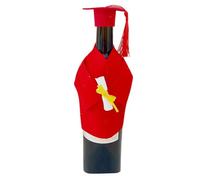 Cappotto da vino per laurea, coperchio per bottiglia di vino per laurea,Cappelli da laurea per bottiglia di vino | Cappelli da laurea per bottiglia di vino, copri bottiglia di vino con nappe, tappi pe