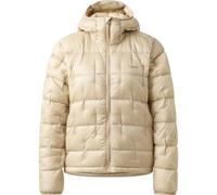 Cappotto donna HAGLOFS Hede con cappuccio (beige gesso) XS